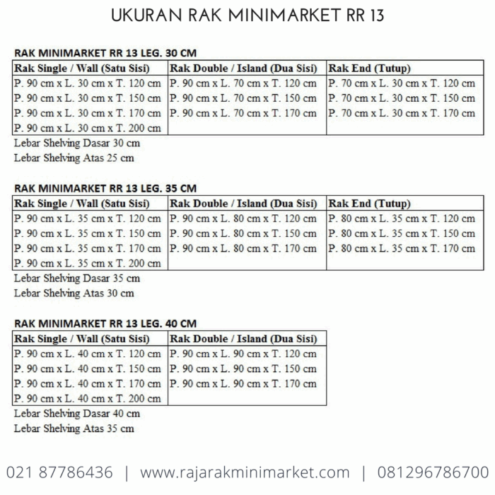 RAK TOKO DISPLAY MINIMARKET SWALAYAN MODERN TIPE RR‑13 RAJA RAK INDONESIA | COCOK DIGUNAKAN SEBAGAI RAK BERBAGAI JENIS TOKO SPESIALIS | RAJARAK.ID | KIRIM KE SELURUH INDONESIA