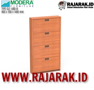 MODERA – RAK SEPATU ECO TYPE CLE 1480-B