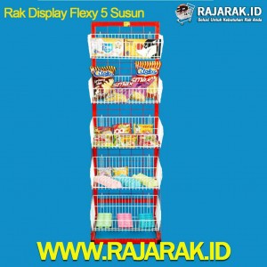 Rak Display Flexy 5 Susun