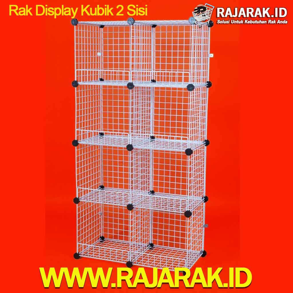 Rak Display Kubik 2 Sisi