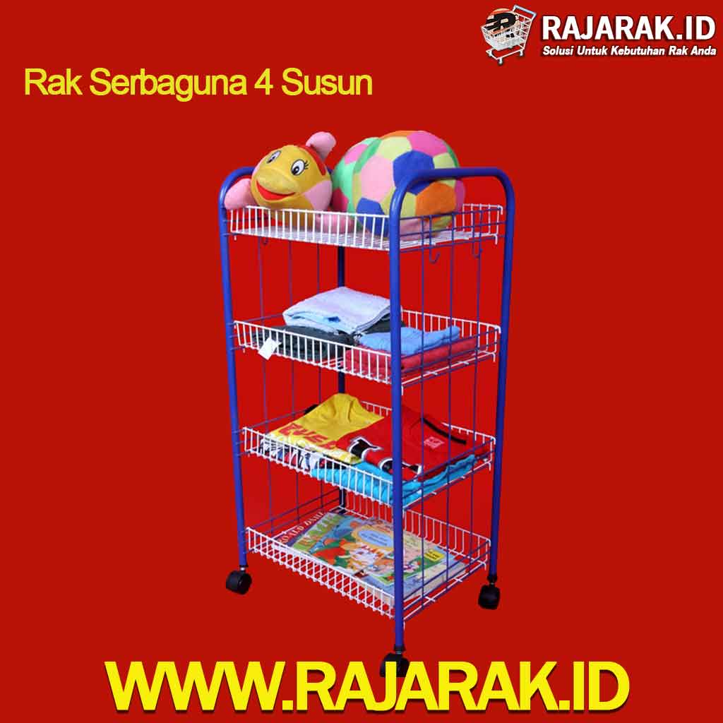  RAK  SERBAGUNA  4 SUSUN RODA  RAJARAK ID SITUS JUAL RAK  