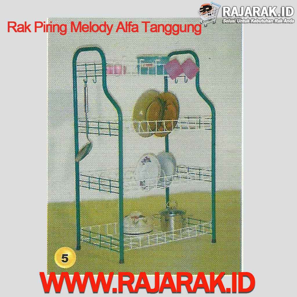 Rak Piring Melody Alfa Tanggung