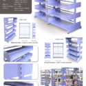 ALBA RAK PERPUSTAKAAN TIPE LB-1505S & LB-1505D