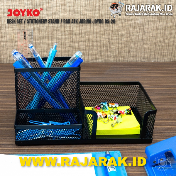 DESK SET / STATIONERY STAND / RAK ATK JARING JOYKO DS20 Rajarak.ID