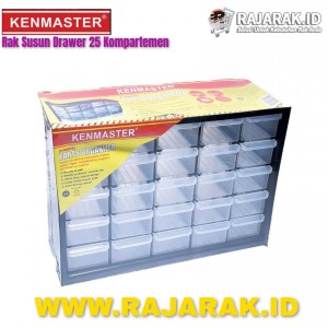 Kenmaster Rak Susun Drawer 15 Laci | Rajarak.id