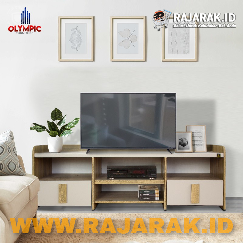  OLYMPIC  MEJA  TV  SERIES AUDIO VISUAL RACK RAK  TV  AVR 