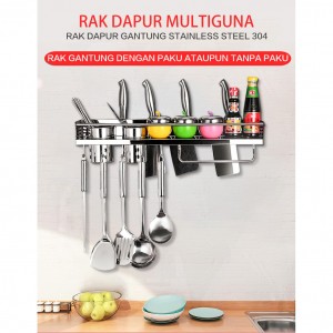 RAK DAPUR MULTIGUNA GANTUNG STAINLESS STEEL 304-2(1)