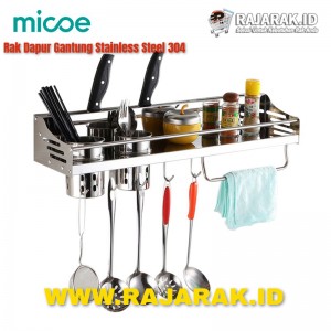 RAK DAPUR MULTIGUNA GANTUNG STAINLESS STEEL 304-2(1)