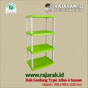 Rak Gudang Plastik Type Atlas S4