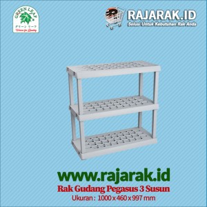 rak gudang plastik type Pegasus 1373 S3