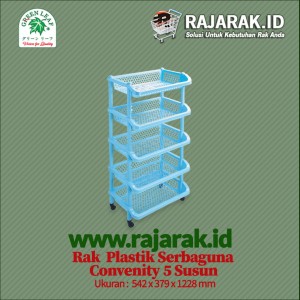 rak plastik convenity 5 susun