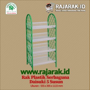 rak plastik daisuki 5 susun