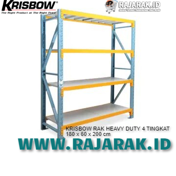 Rak Krisbow Heavy Duty 4 Tingkat