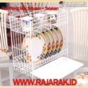 Modelline Rak Piring Mini 2 Susun +Tatakan