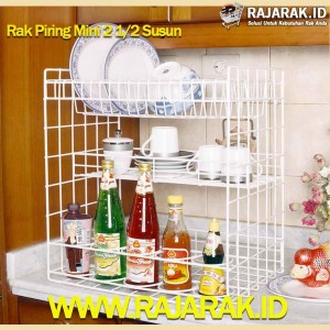 Rak Piring Mini 2,5 Susun