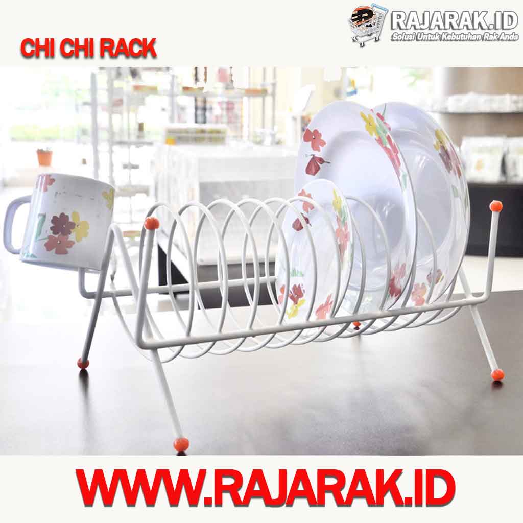 Modelline rak piring + Gelas Tipe Chi Chi Rack