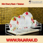 Mini Cherry Rak Piring Modelline + Tatakan
