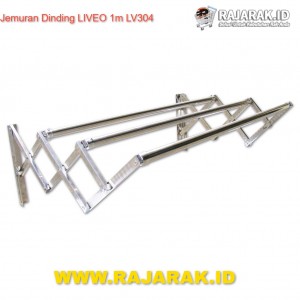 RAK JEMURAN DINDING LIVEO 100CM TIPE LV-304