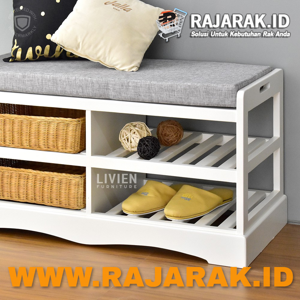  LIVIEN  FURNITURE DYNAMIC BENCH RACK RAK  SEPATU  