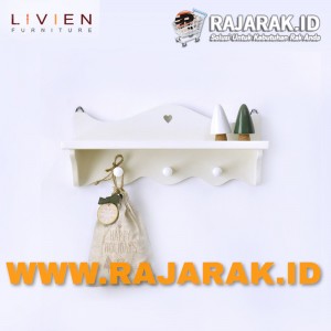 LIVIEN FURNITURE - RAK DINDING EVELYN SERIES - RAK GANTUNG SERBAGUNA 