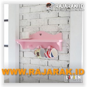 LIVIEN FURNITURE - RAK DINDING EVELYN SERIES - RAK GANTUNG SERBAGUNA 