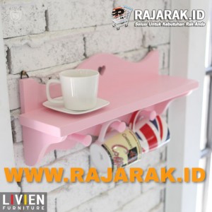 LIVIEN FURNITURE - RAK DINDING EVELYN SERIES - RAK GANTUNG SERBAGUNA 