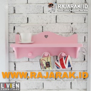 LIVIEN FURNITURE - RAK DINDING EVELYN SERIES - RAK GANTUNG SERBAGUNA 