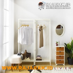 LIVIEN FURNITURE - RAK GANTUNGAN BAJU - HANGER STYLISH 