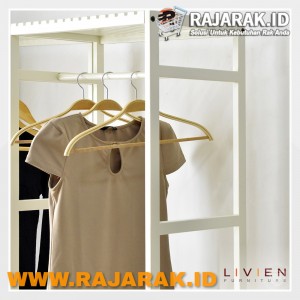 LIVIEN FURNITURE - RAK GANTUNGAN BAJU - HANGER STYLISH 