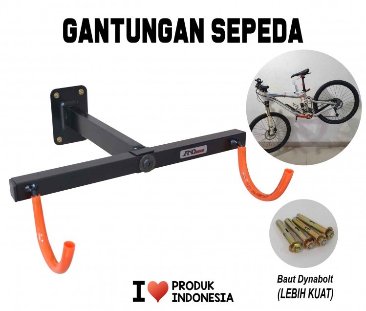 RAK GANTUNGAN SEPEDA TIPE GS-01 HITAM