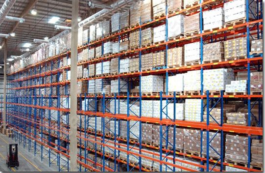 RAK BESI PALLET GUDANG UKURAN BESAR UNTUK WAREHOUSE PABRIK INDUSTRI