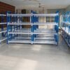 RAK BESI GUDANG MEDIUM DUTY TIPE ZA-300 (PRODUK LOKAL) – KAPASITAS 300 KG / SHELVING ATAU 1,2 TON / UNIT, 4 LEVEL, UKURAN 200x50x200 CM & 200x60x200 CM (WARNA & UKURAN BISA CUSTOM)
