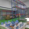 RAK BESI GUDANG UKURAN BESAR KAPASITAS 1 TON / SUSUN SHELVING TIPE RR-1000 | PANJANG 240 CM, LEBAR 100 CM, TINGGI 500 CM (UKURAN BISA CUSTOM, READY STOCK!!!) | KIRIM KE SELURUH INDONESIA