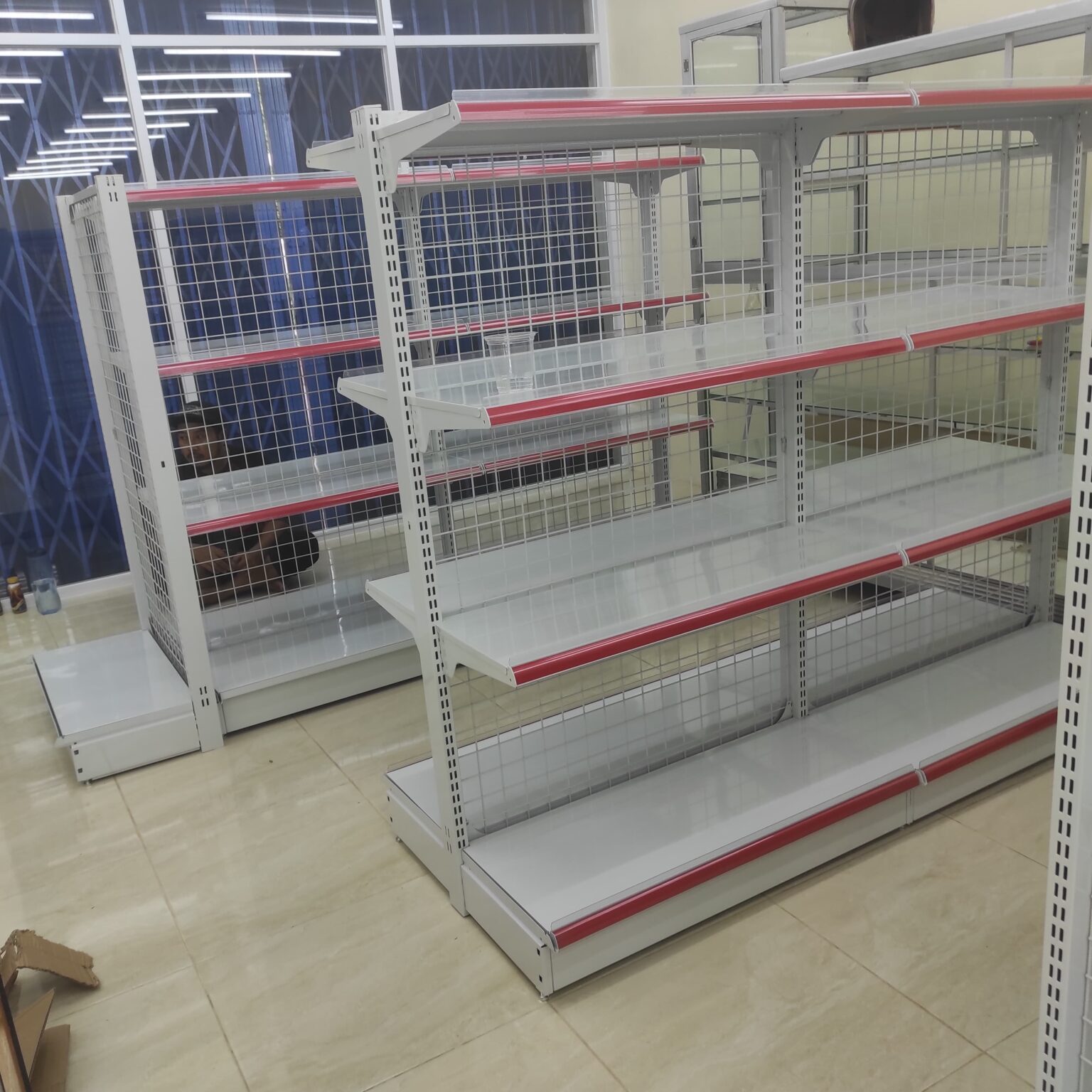RAK MINIMARKET KOSONG TIPE RR-150 (BELUM ADA DISPLAY BARANG): Solusi Terbaik untuk Display Toko Modern dari RAJA RAK INDONESIA