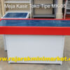 MEJA KASIR TOKO MINIMARKET SWALAYAN BAHAN BESI TIPE MK-05 | RAJARAK.ID