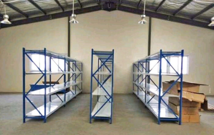 RAK BESI SUSUN GUDANG SERBAGUNA LIGHT DUTY TIPE RR-250 L60, KEKUATAN 250 KG/LEVEL (1 TON/UNIT) | RAJARAK.ID | JUAL KE SELURUH INDONESIA