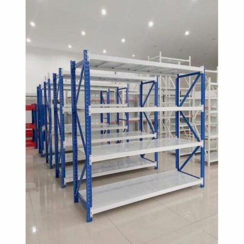 RAK BESI SUSUN GUDANG SERBAGUNA LIGHT DUTY TIPE RR-250 L60, KEKUATAN 250 KG/LEVEL (1 TON/UNIT) | RAJARAK.ID | JUAL KE SELURUH INDONESIA