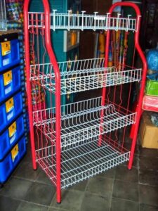 RAK PIRING MASTER 4 SUSUN TIPE R04 UKURAN 72x44x135 CM | RAK PIRING DAPUR RUMAH | RAJARAK.ID