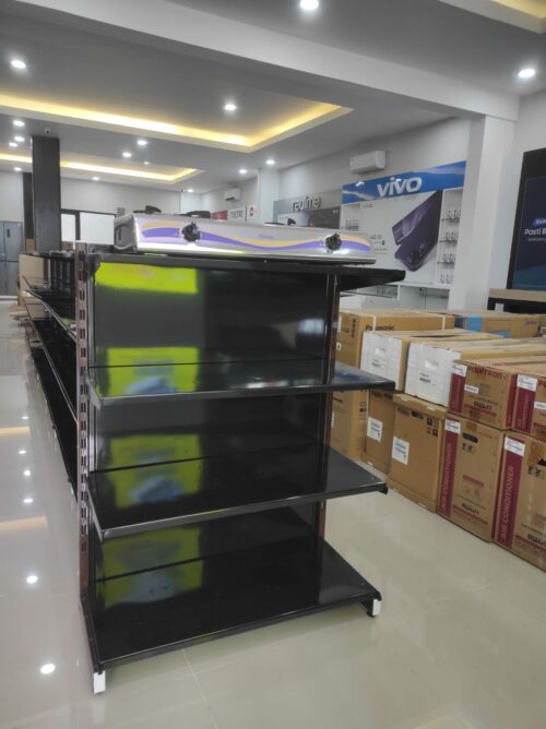 RAK TOKO ELEKTRONIK DARI RAK GONDOLA DISPLAY SUPERMARKET | RAJARAK.ID