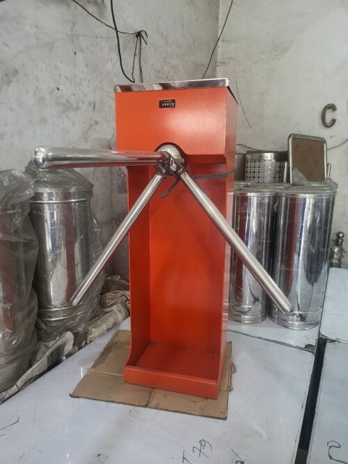TRIPOD TURNSTILE GATE / PINTU PUTAR BESI BOX SATU ARAH | RAJARAK.ID | JUAL KE SELURUH INDONESIA