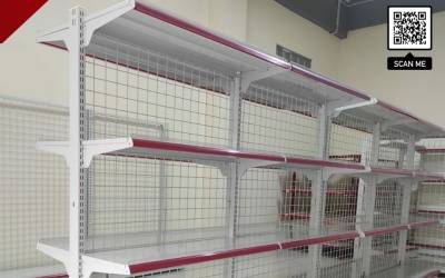 KOMPONEN / PART DARI RAK GONDOLA ALFAMART & INDOMARET