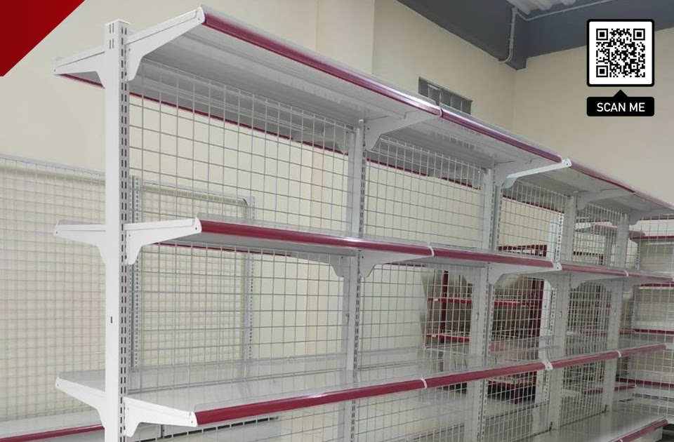 KOMPONEN / PART DARI RAK GONDOLA ALFAMART & INDOMARET