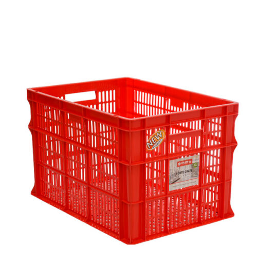 BOX CONTAINER INDUSTRI LION STAR TIPE IC-29 FORTE CRATE 303, UKURAN 600 x 425 x Tinggi 377 mm, VOLUME 96 LITER | KERANJANG PLASTIK INDUSTRIAL