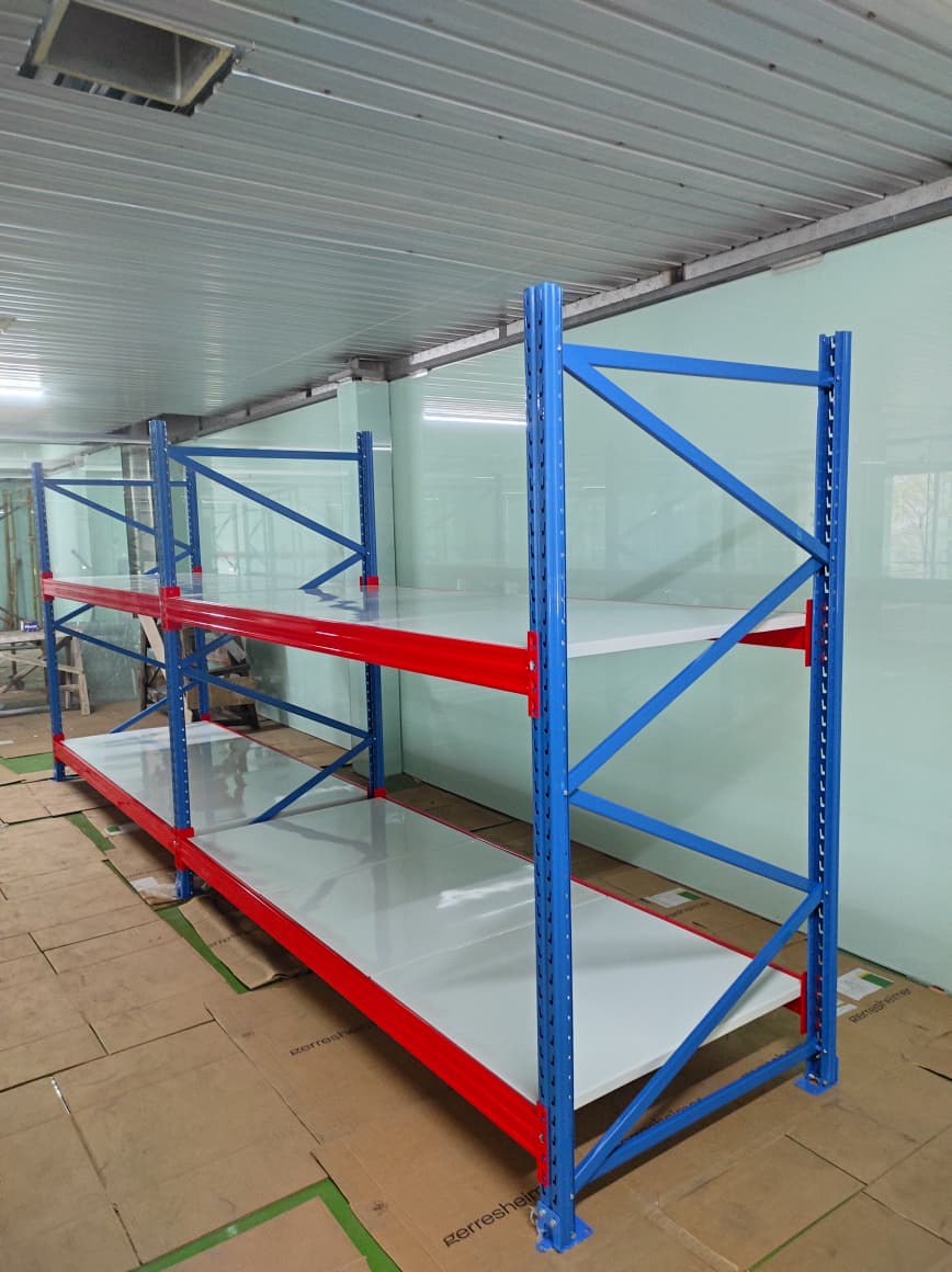 PEMASANGAN RAK BESI GUDANG BESAR PABRIK INDUSTRI HEAVY DUTY DI CIMAHI - JAWA BARAT OLEH TIM RAJA RAK INDONESIA | RAJARAK.ID & RAJARAKBESI.ID