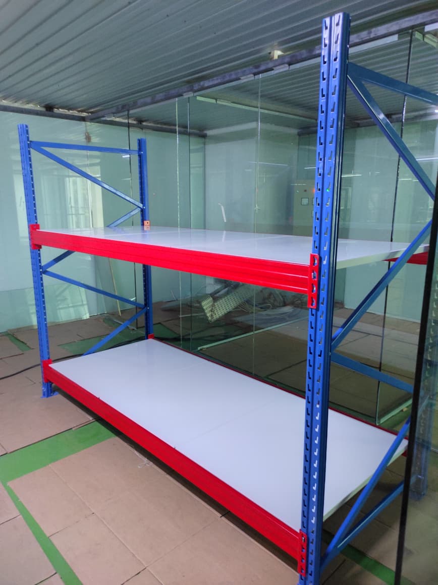 PEMASANGAN RAK BESI GUDANG BESAR PABRIK INDUSTRI HEAVY DUTY DI CIMAHI - JAWA BARAT OLEH TIM RAJA RAK INDONESIA | RAJARAK.ID & RAJARAKBESI.ID