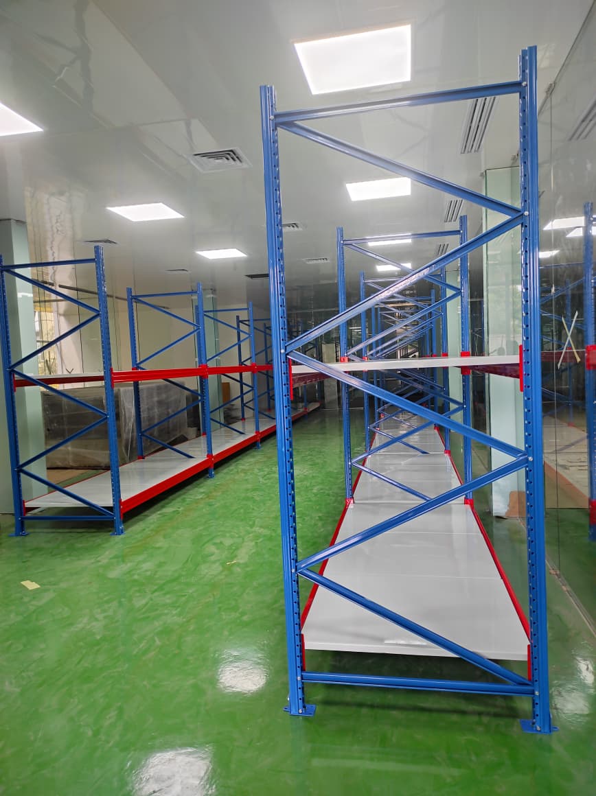 PEMASANGAN RAK BESI GUDANG BESAR PABRIK INDUSTRI HEAVY DUTY DI CIMAHI - JAWA BARAT OLEH TIM RAJA RAK INDONESIA | RAJARAK.ID & RAJARAKBESI.ID