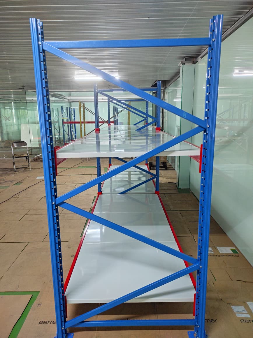 PEMASANGAN RAK BESI GUDANG BESAR PABRIK INDUSTRI HEAVY DUTY DI CIMAHI - JAWA BARAT OLEH TIM RAJA RAK INDONESIA | RAJARAK.ID & RAJARAKBESI.ID