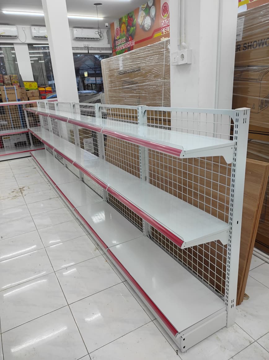 PEMASANGAN RAK MINIMARKET GONDOLA DISPLAY TOKO DAGING NUSANTARA DI PENGGILINGAN – JAKARTA TIMUR OLEH TIM RAJA RAK INDONESIA | RAJARAK,ID – RAKTOKO.ID