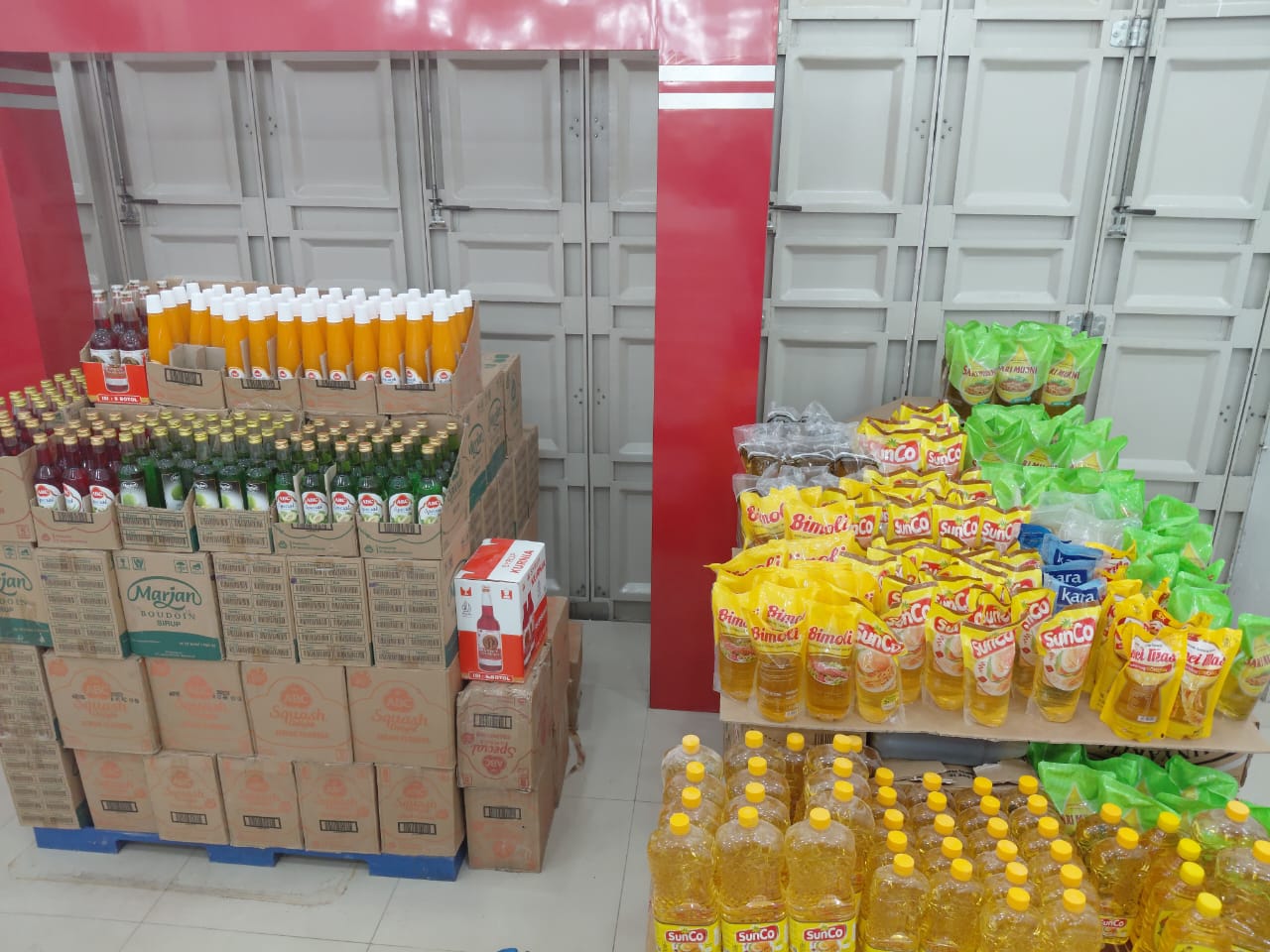 RAK MINIMARKET GONDOLA DISPLAY TOKO SWALAYAN DI PASAMAN SUMATERA BARAT DARI RAJA RAK INDONESIA | RAJARAK.ID & RAKTOKO.ID