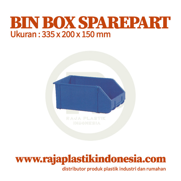 BIN BOX SPAREPART CONTAINER PLASTIK INDUSTRI RABBIT 0222 | RAJARAK.ID